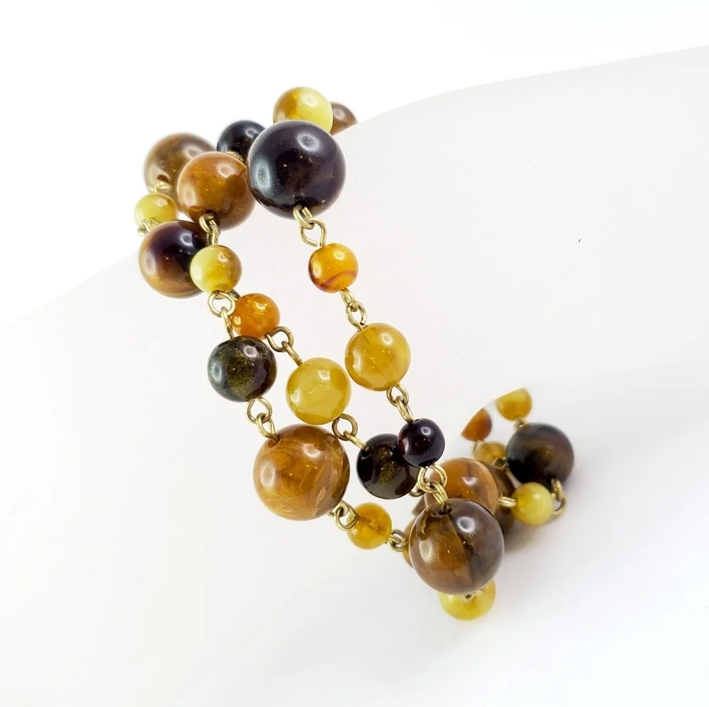 Dana Buchman Bracelet Brown Earth Tones